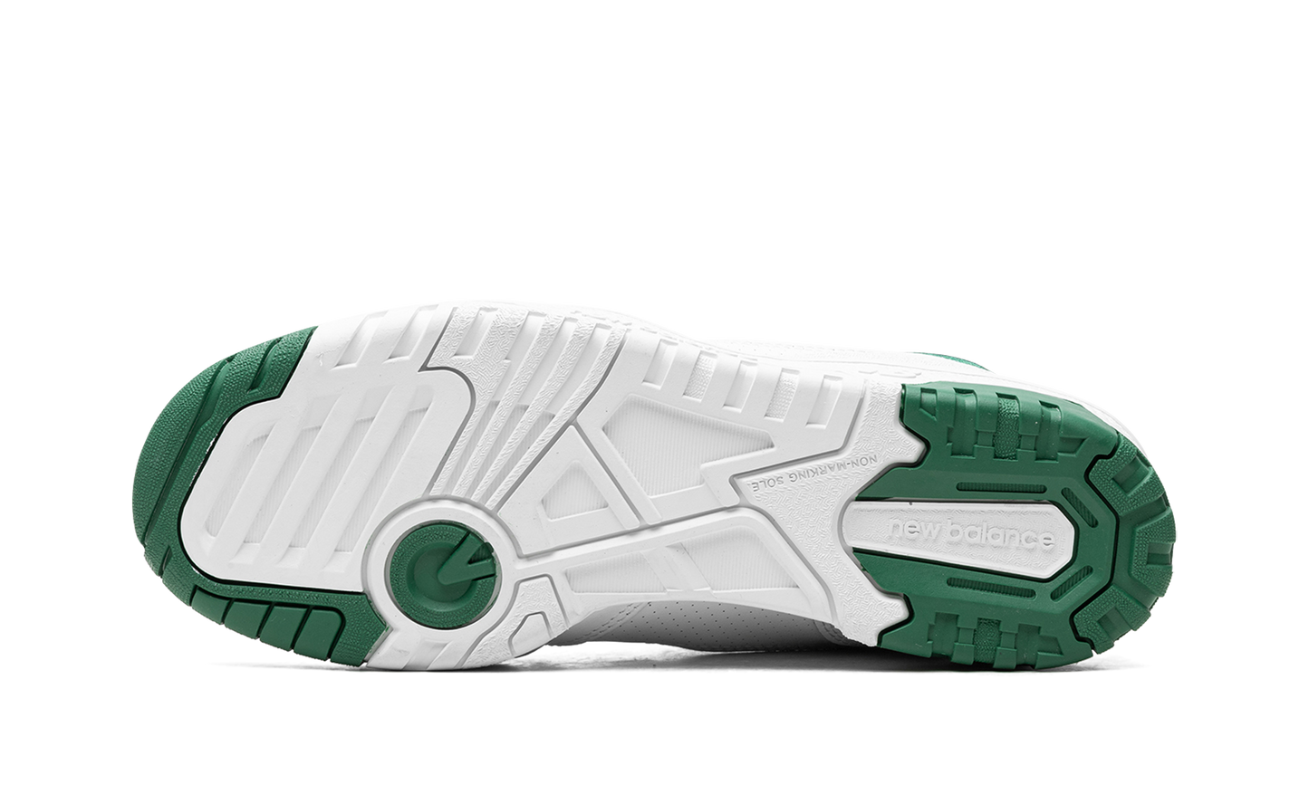 New Balance 550 White Classic Green