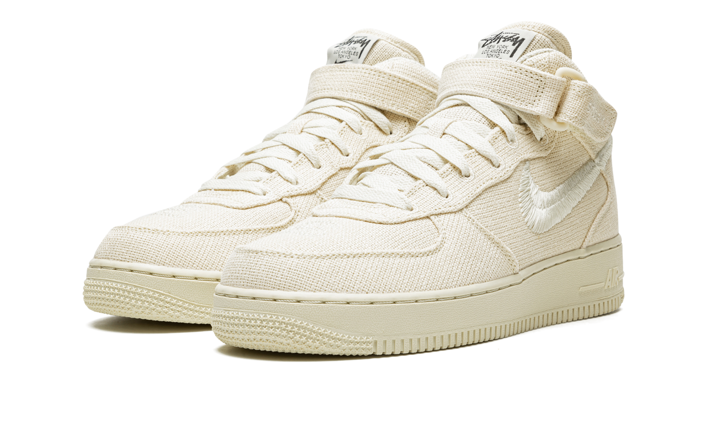 Nike Air Force 1 Mid Stussy Fossil