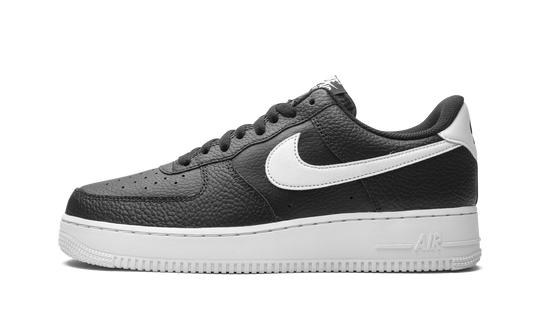 Nike Air Force 1 Low '07 Black White Pebbled Leather