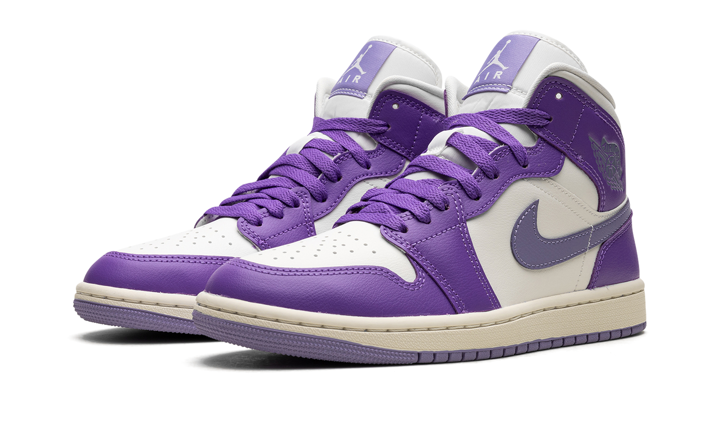 Jordan 1 Mid Action Grape (Women's)
