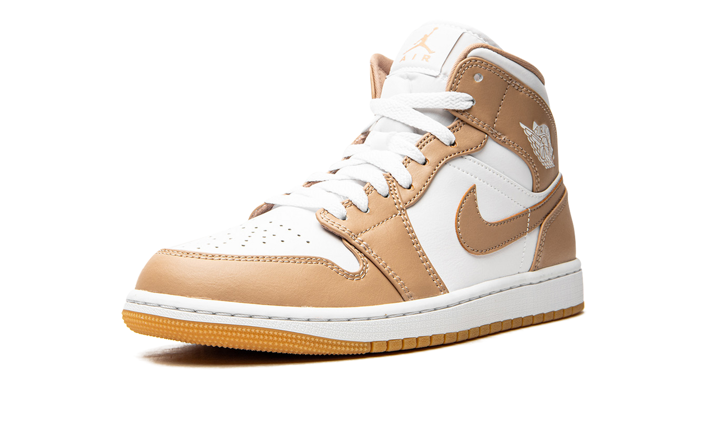 Jordan 1 Mid Tan Gum 