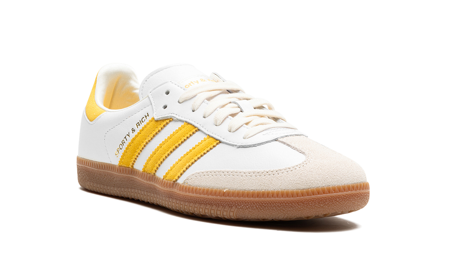 adidas Samba Sports &amp; Rich White Bold Gold