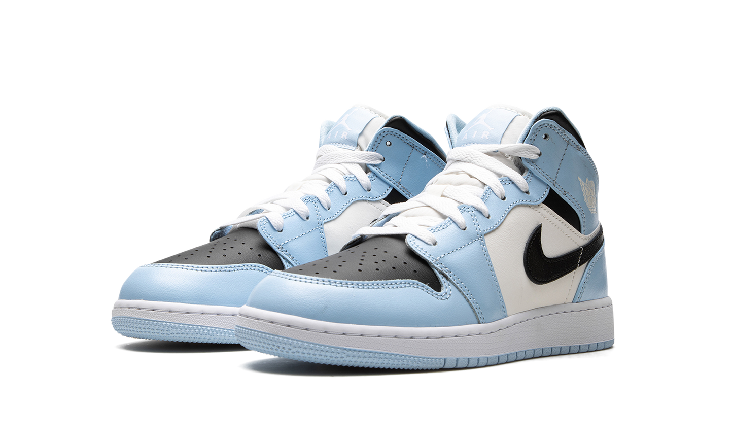 Jordan 1 Mid Ice Blue (2022) (GS)