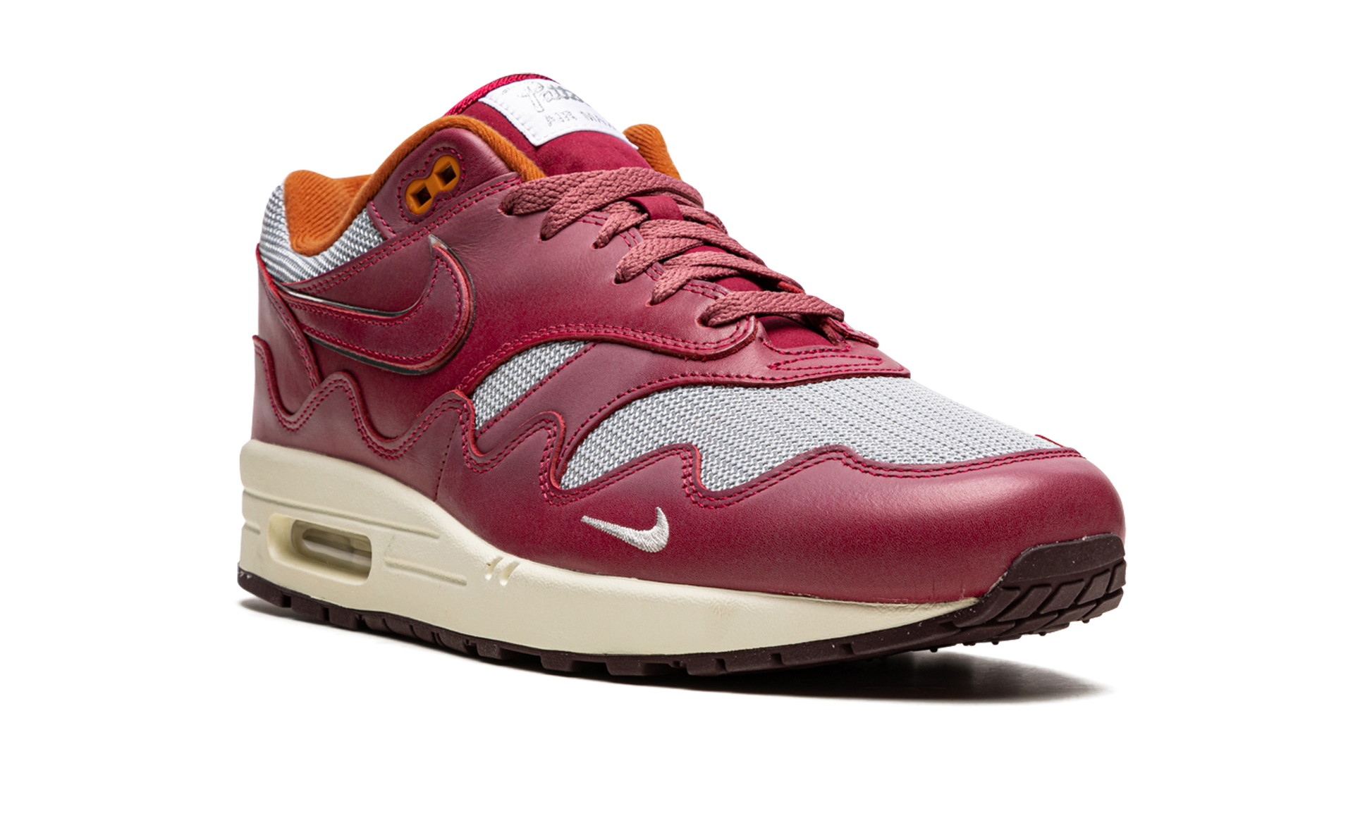 Nike Air Max 1 Patta Waves Rush Maroon (without Bracelet)
