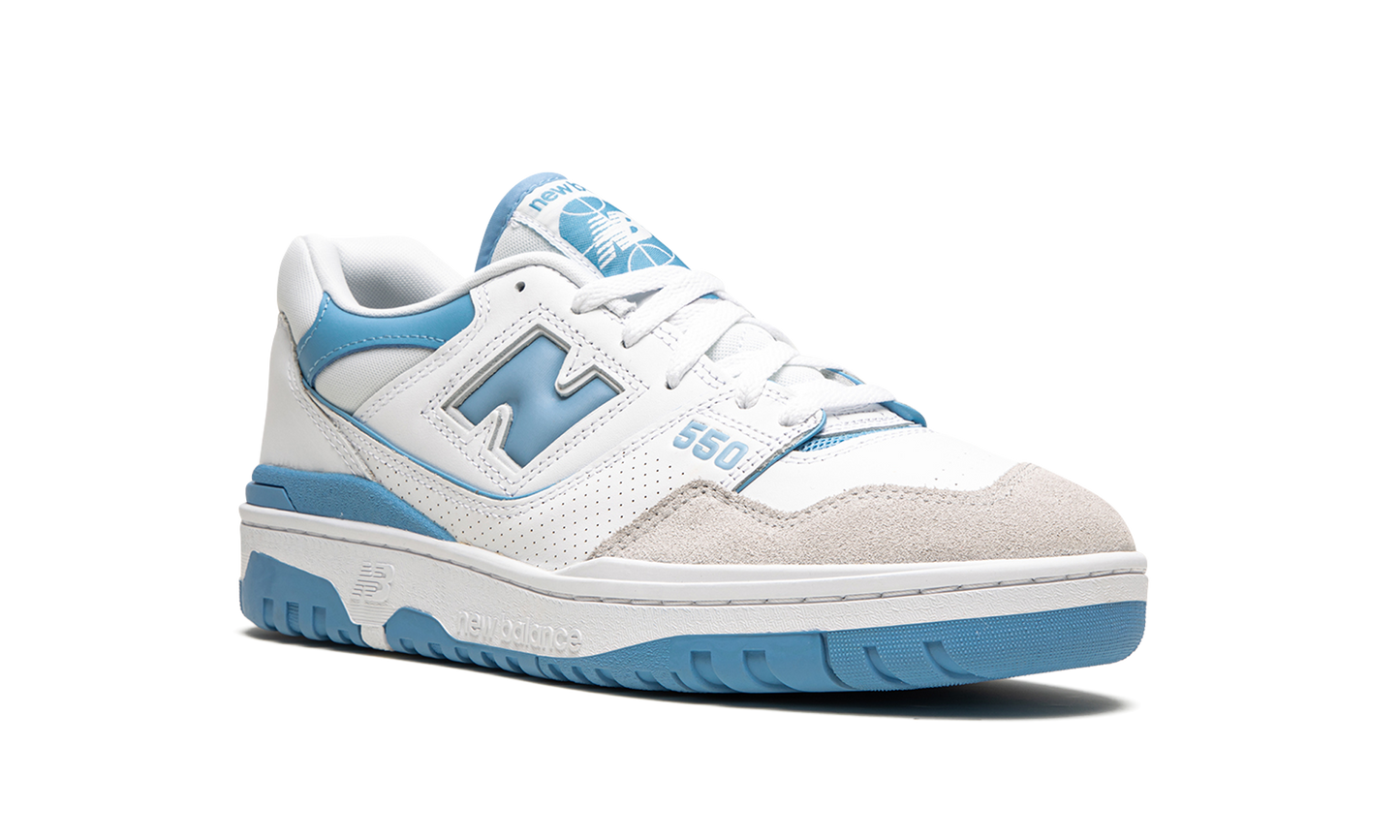 New Balance 550 White Blue Haze Rain Cloud