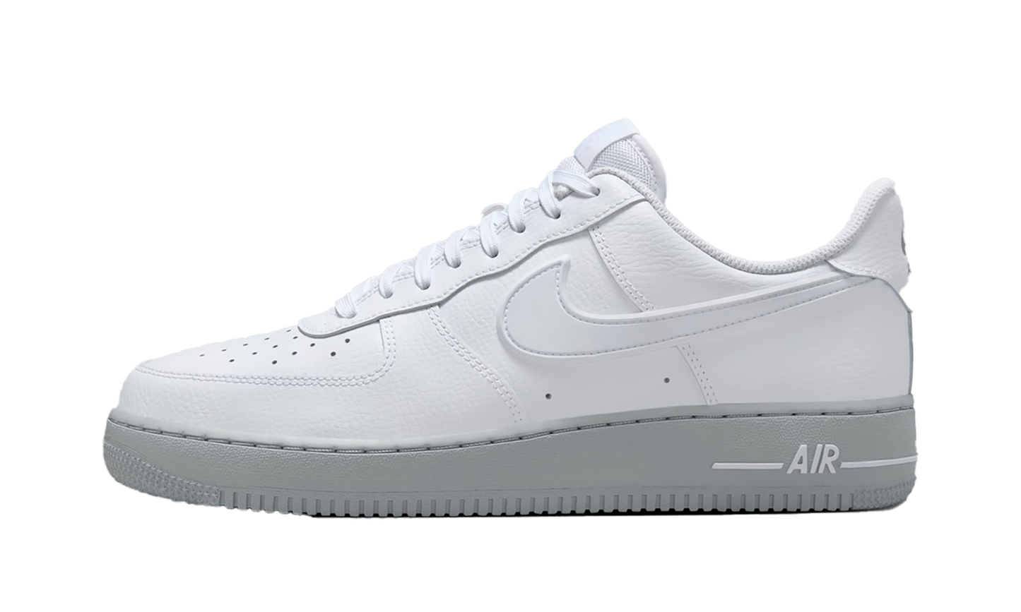Nike Air Force 1 Low White Light Smoke Gray Sole 