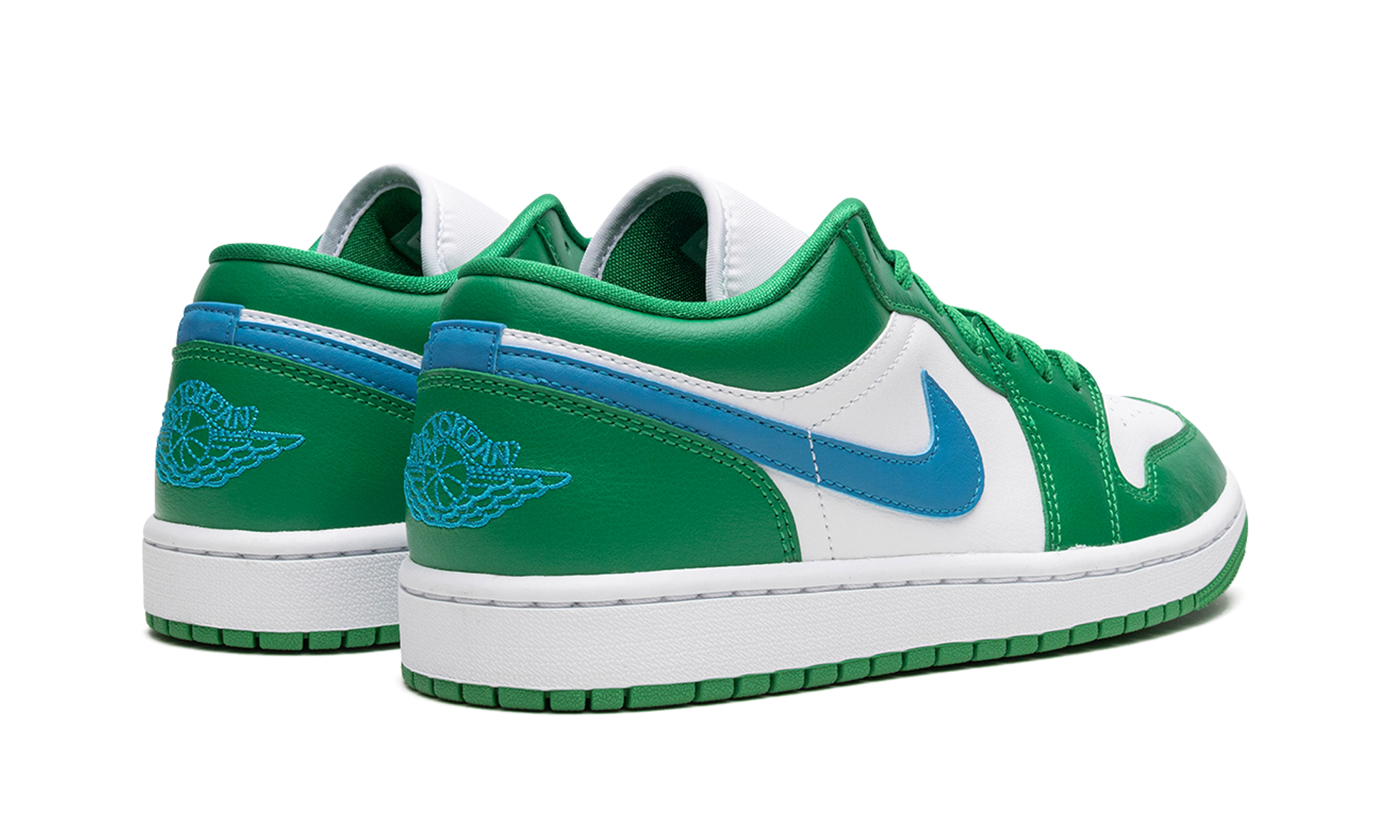 Jordan 1 Low Lucky Green Aquatone (Women's)