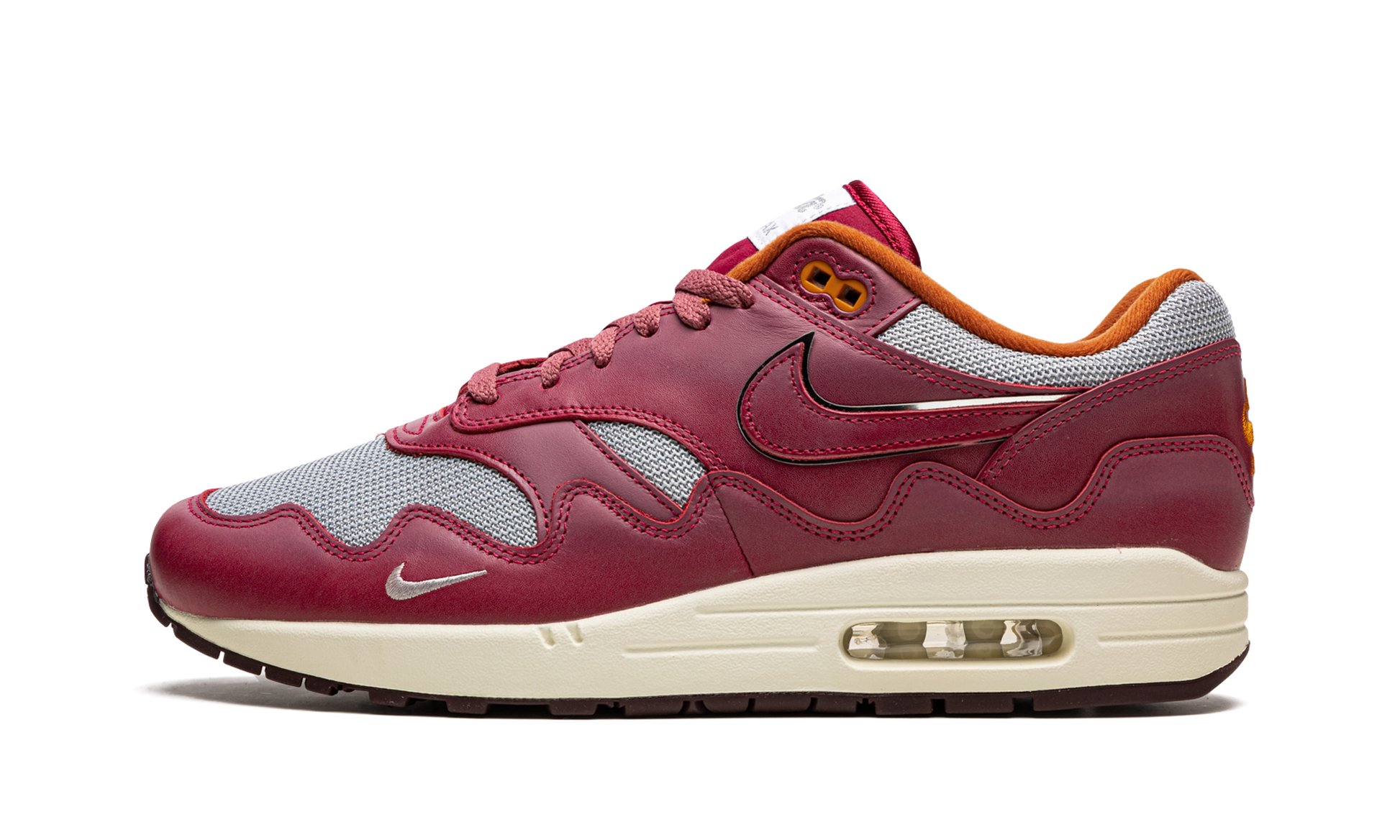 Nike Air Max 1 Patta Waves Rush Maroon (without Bracelet)