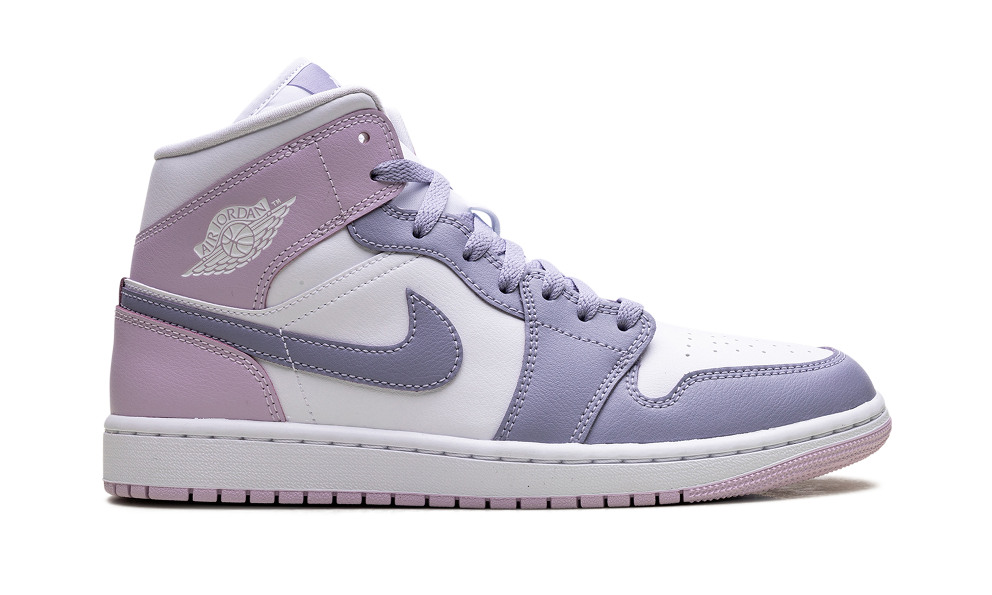 Jordan 1 Mid Indigo Haze Doll White (Women's)