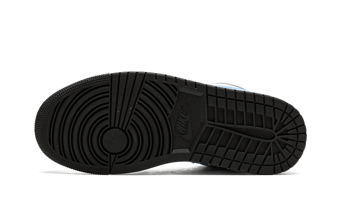 Jordan 1 Low Black University Blue White (Women's)