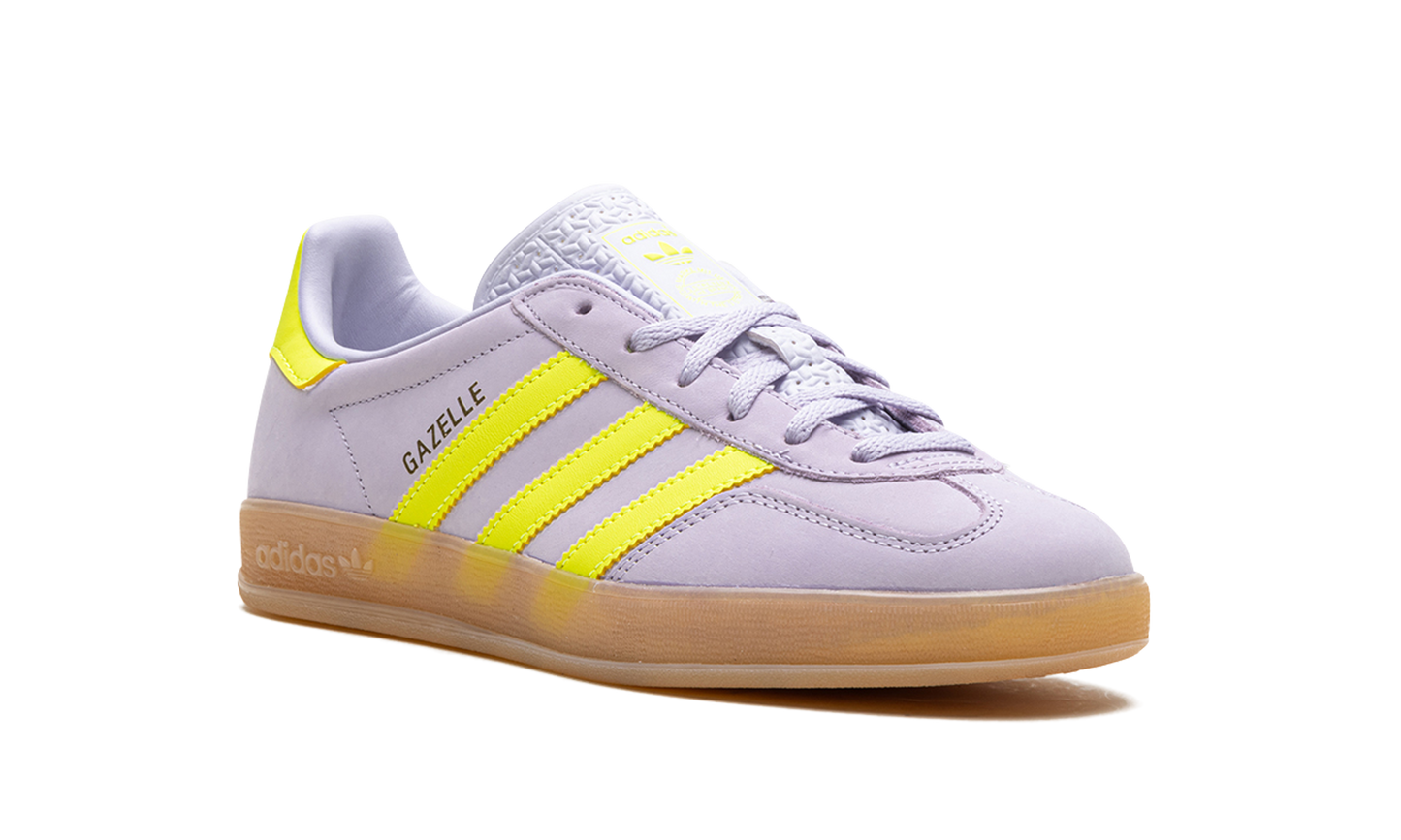 adidas Gazelle Indoor Silver Dawn Solar Yellow (Women's)