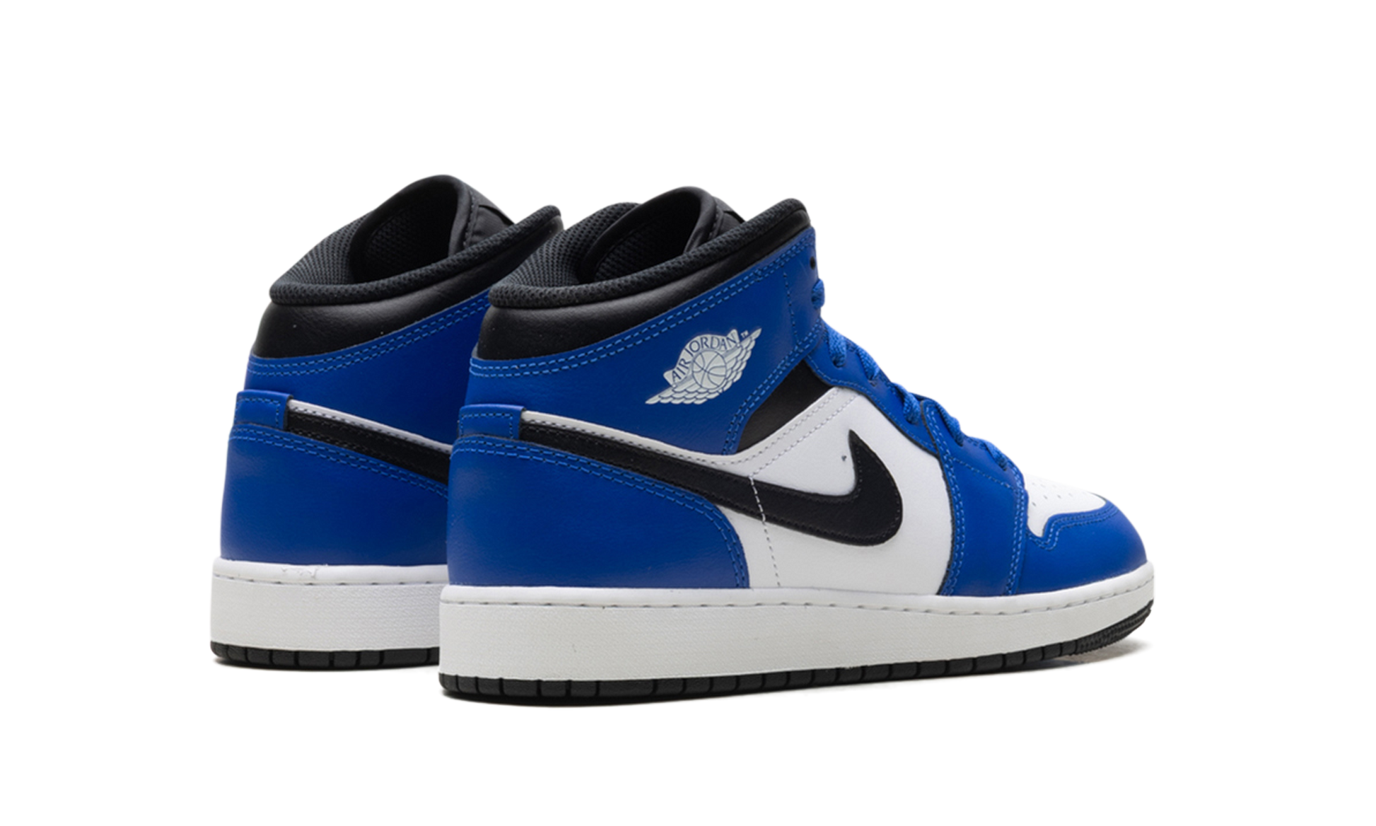 Jordan 1 Mid Game Royal White Black (GS)