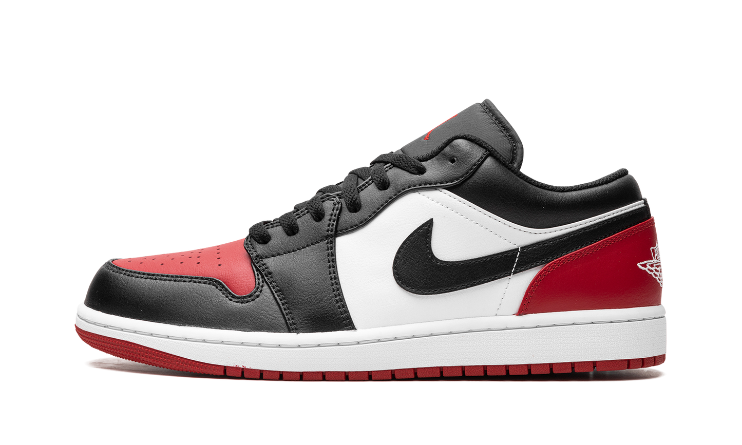 Jordan 1 Low Bred Toe 2.0 