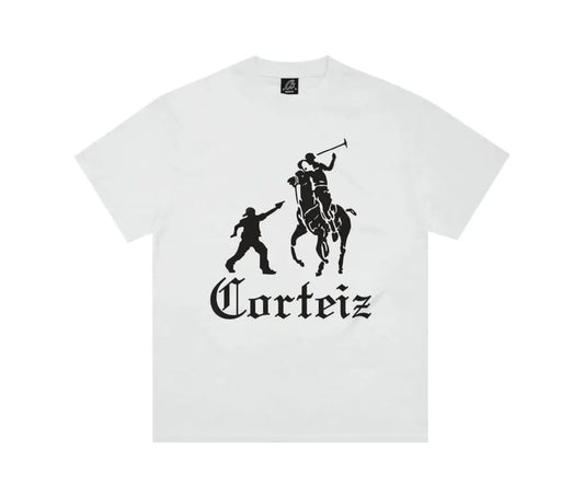 Corteiz Jack Boys Tee White/Black