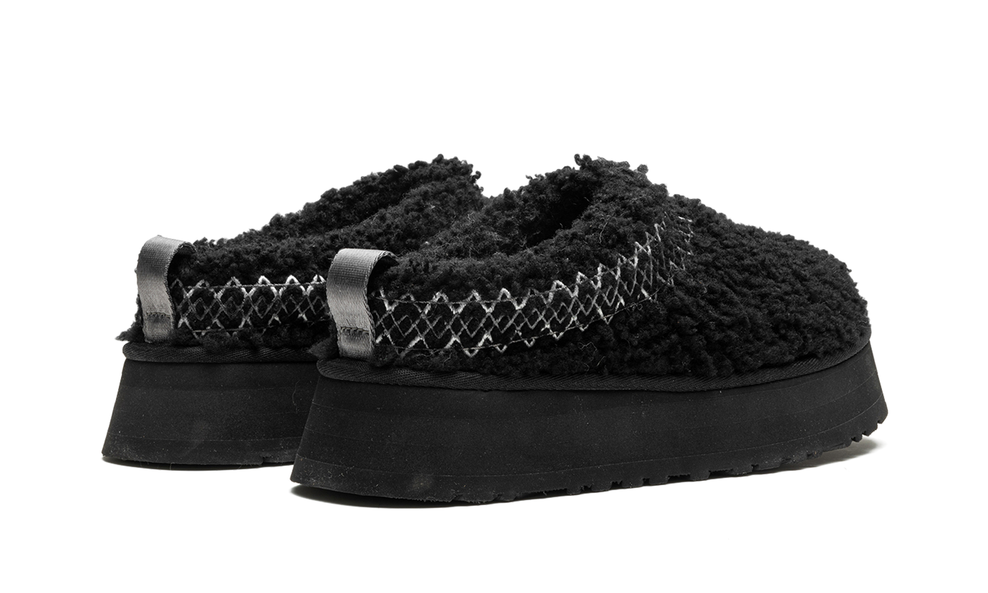 UGG Tazz Slipper Heritage Braid Black (Women's)