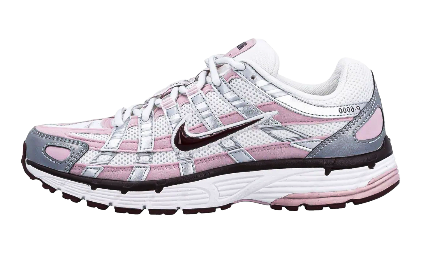 Nike P-6000 Silver Burgundy Plum Chalk (Women's)