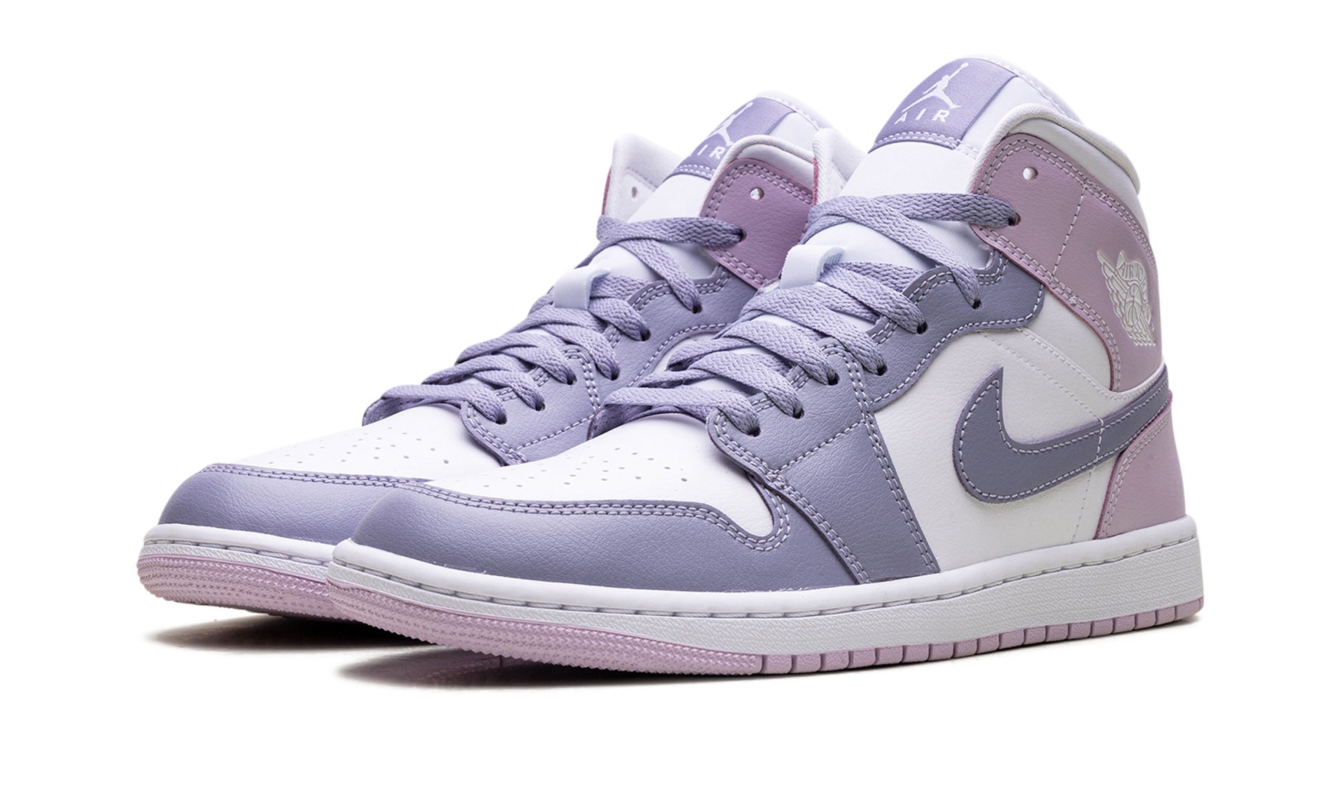 Jordan 1 Mid Indigo Haze Doll White (Women's)