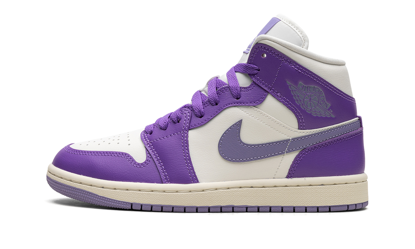 Jordan 1 Mid Action Grape (Women's)