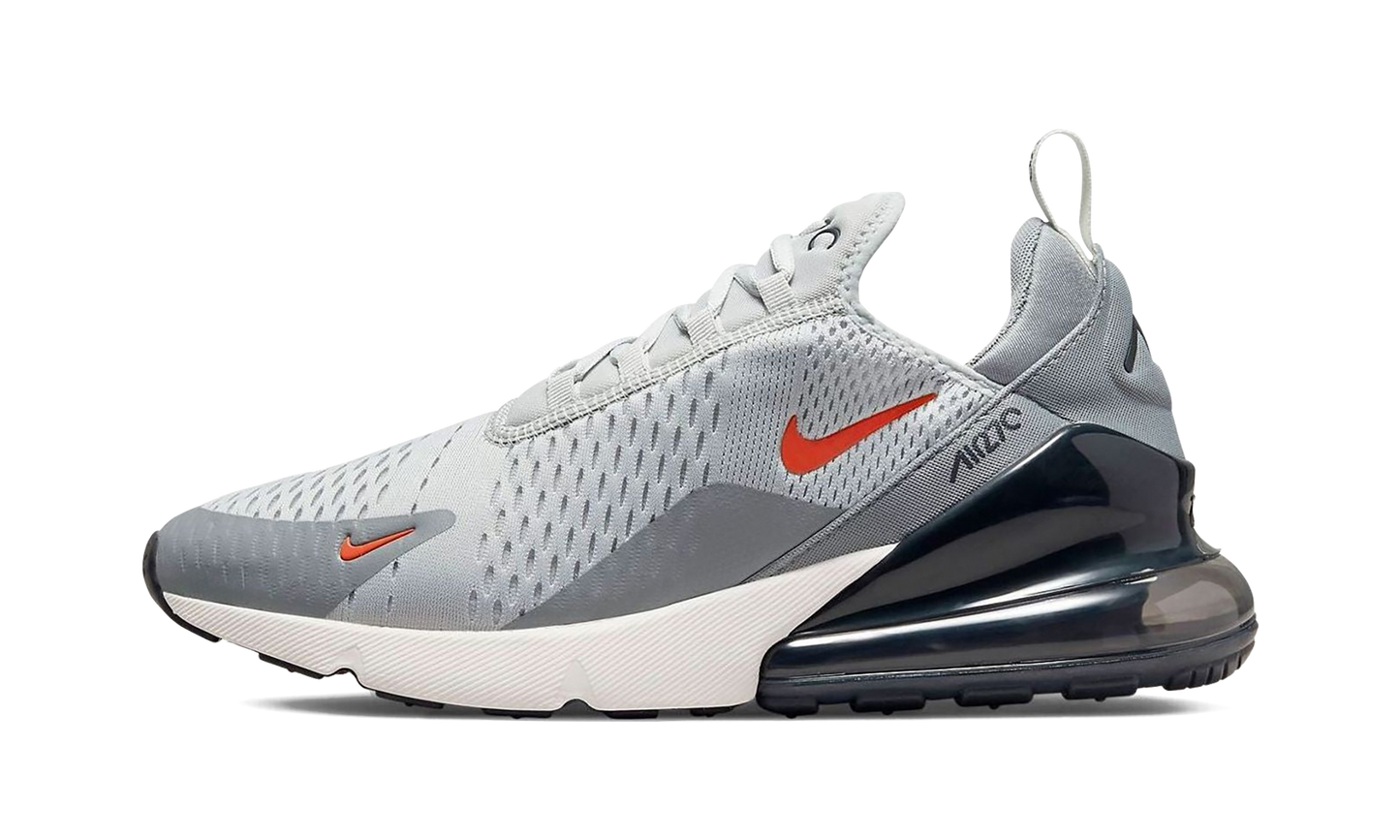 Nike Air Max 270 Gray Fog Team Orange Sail 