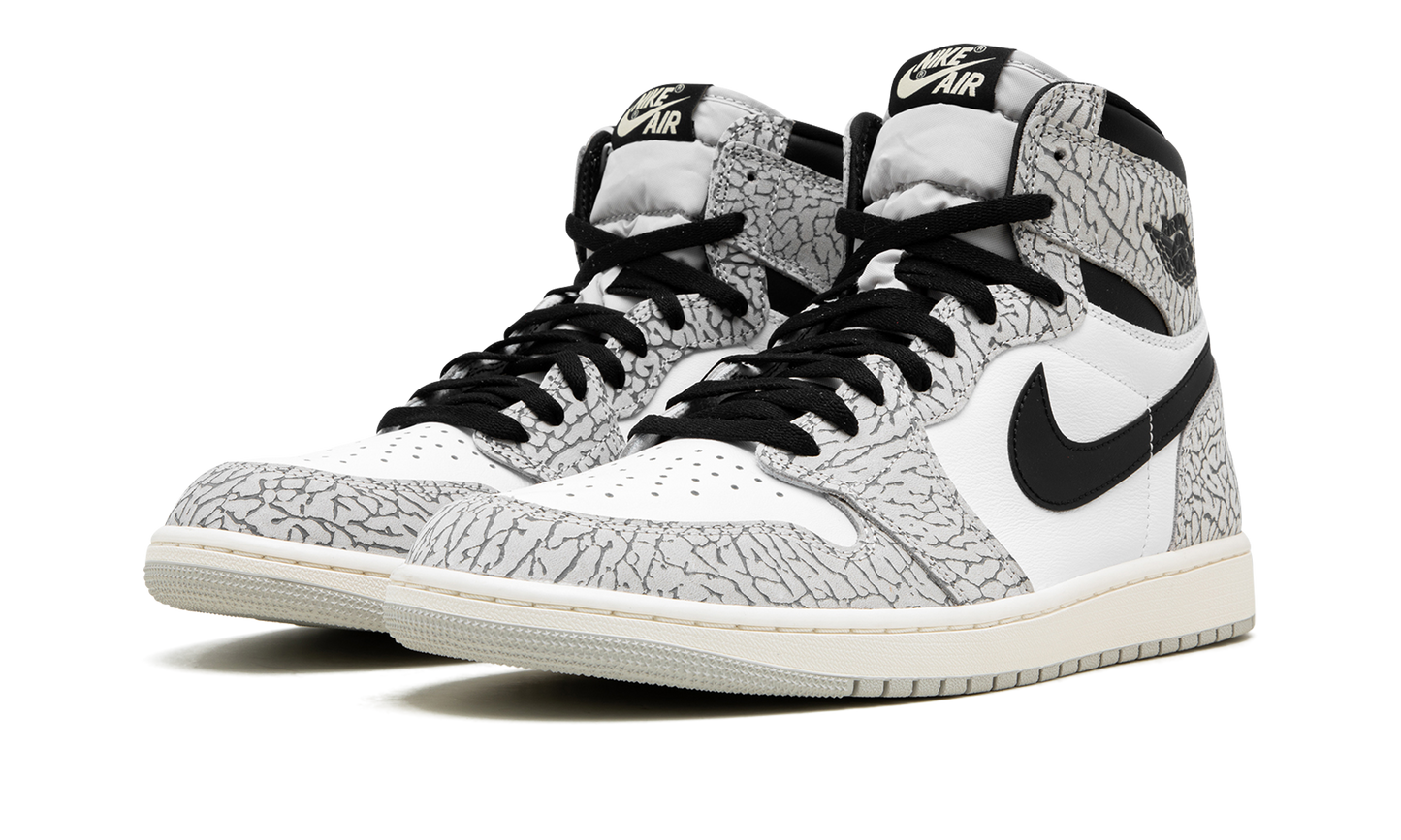 Jordan 1 Retro High OG White Cement