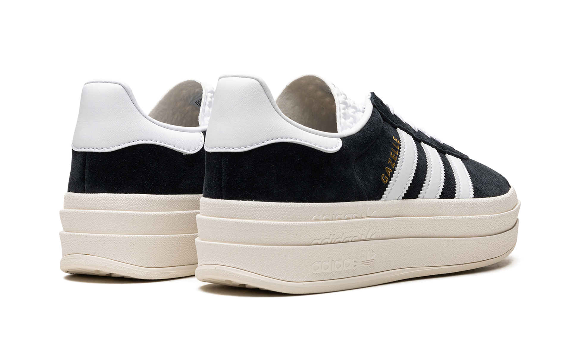 adidas Gazelle Bold Core Black White (Women's)
