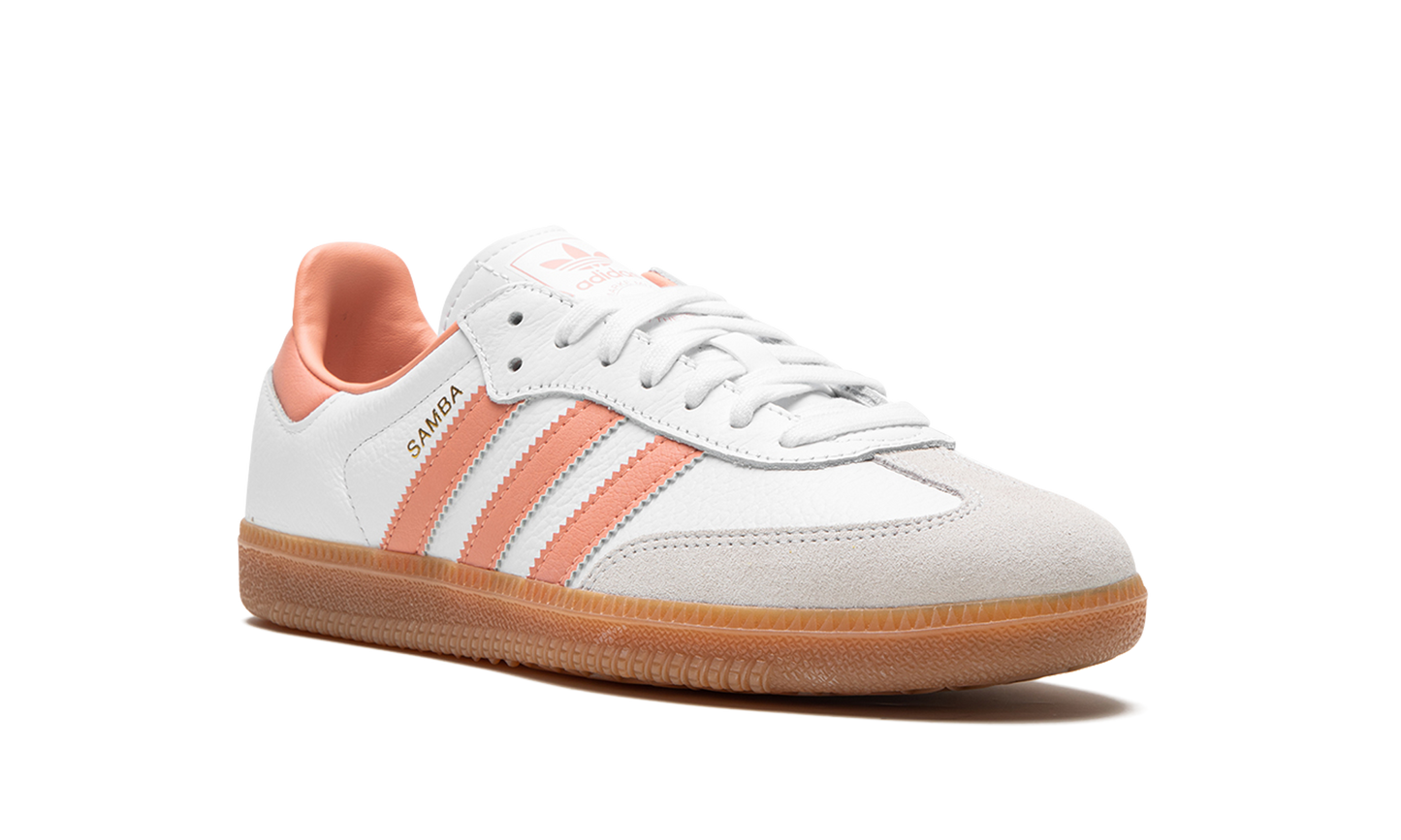 adidas Samba OG White Wonder Clay Gum (Women's)