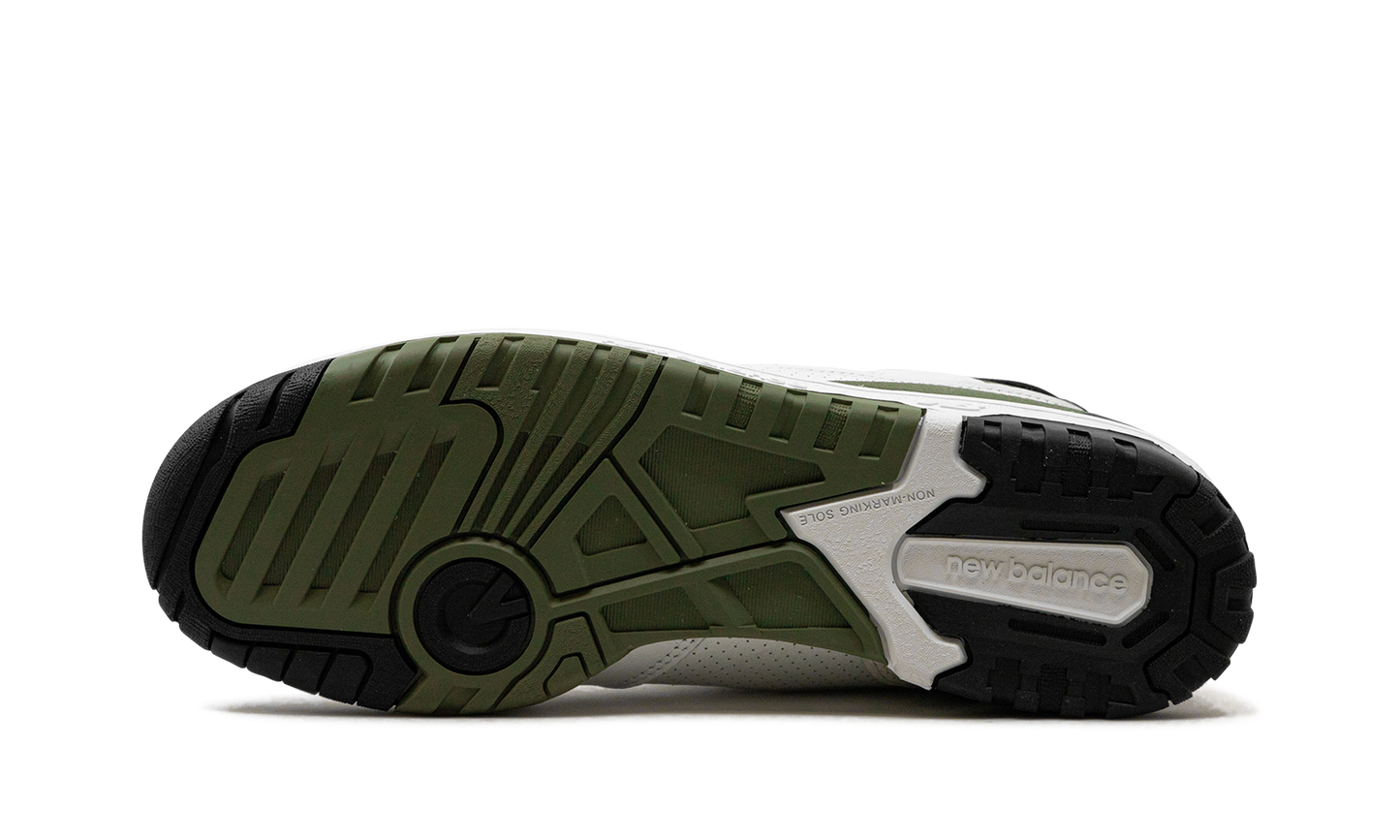 New Balance 550 White Dark Olivine