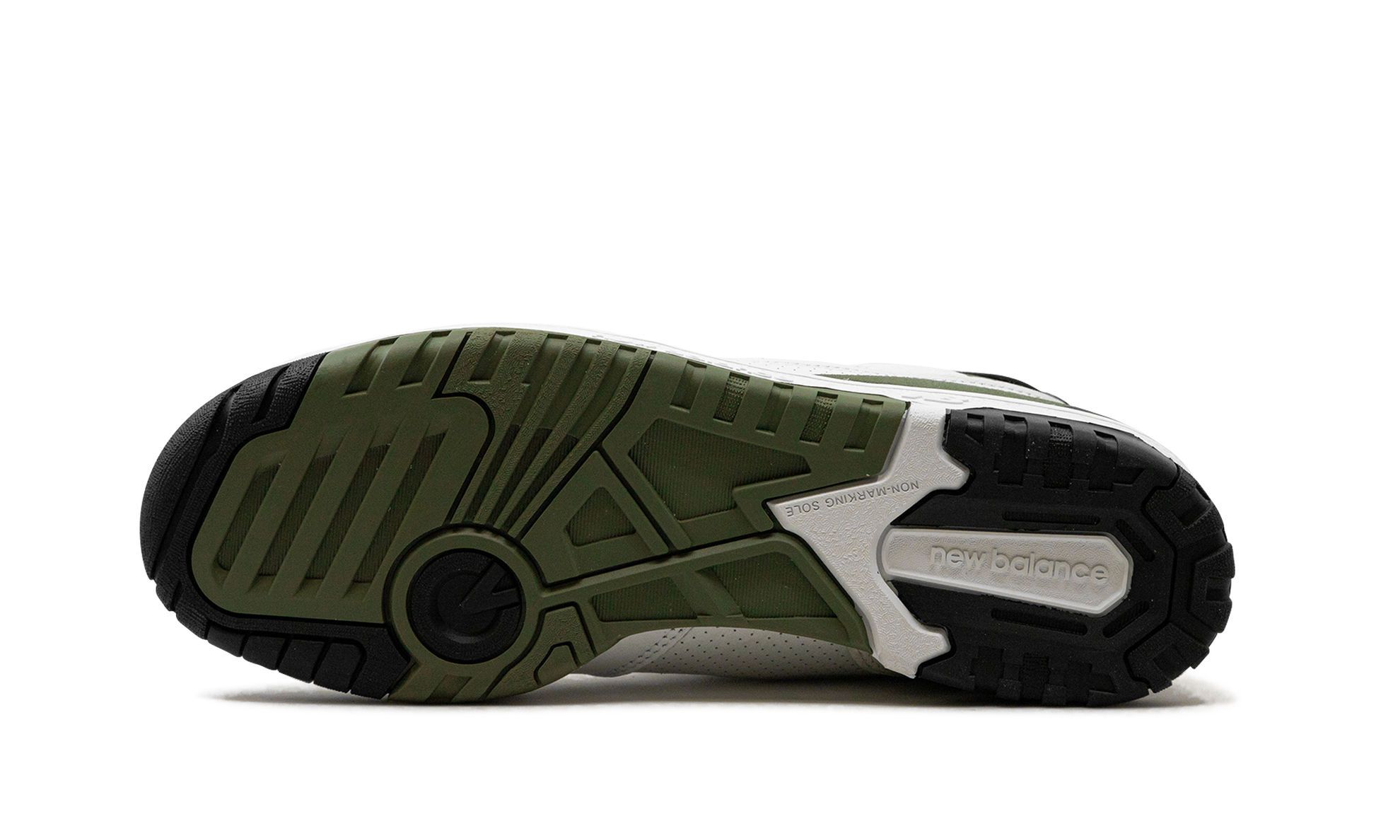 New Balance 550 White Dark Olivine